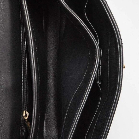 Chanel Black Quilted Lambskin Leather Small Trendy Bag - Picture 9 of 11